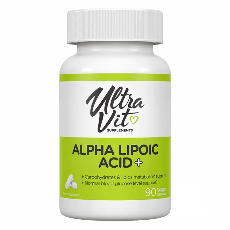 Альфа-липоевая кислота, Alpha Lipoic Acid - 90 caps