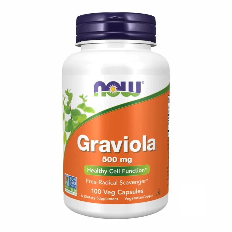 Гравиола, Graviola 500 mg - 100 vcaps