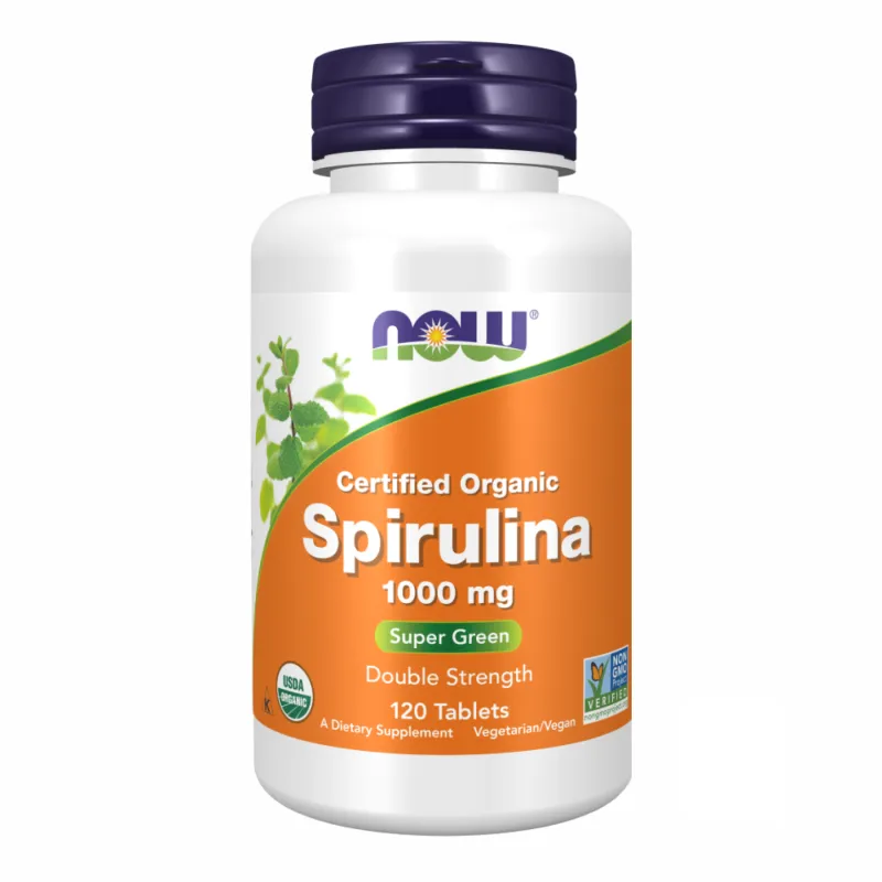 Спирулина, Spirulina 1000 mg - 120 tabs