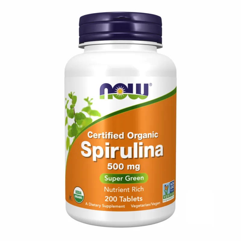 Спіруліна, Spirulina 500 mg - 200 tabs