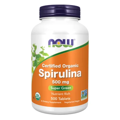 Спіруліна, Org Spirulina 500mg - 500 tabs