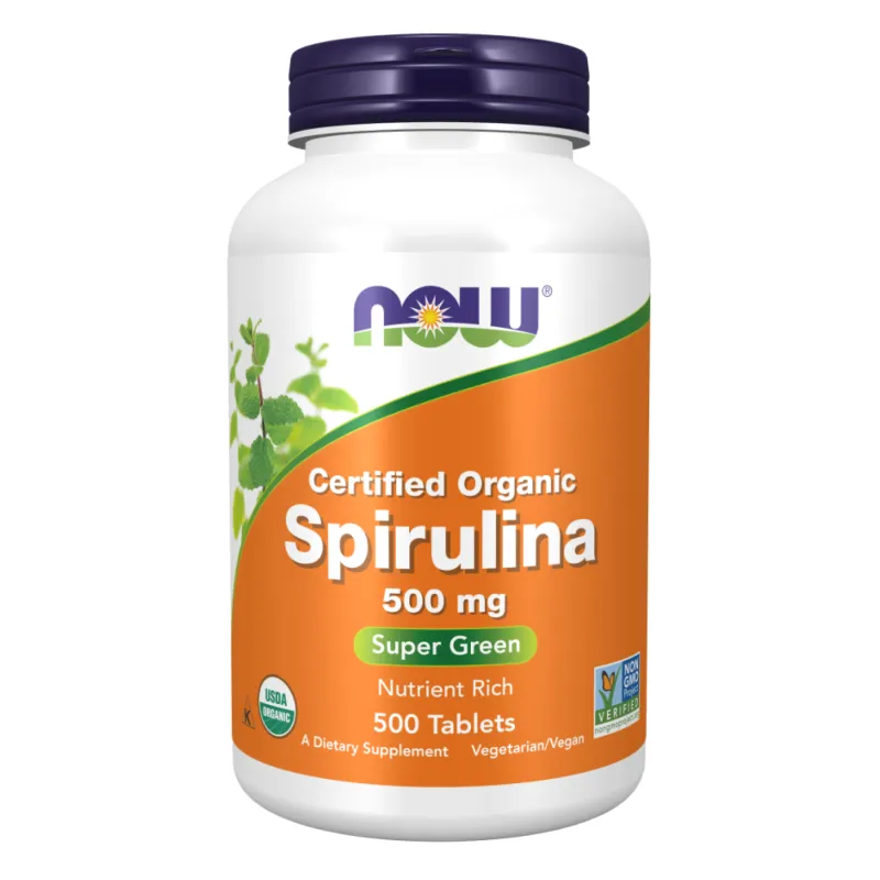 Спирулина, Org Spirulina 500mg - 500 tabs