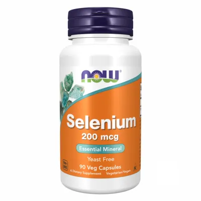 Селен, Selenium 200 mcg - 90 vcaps