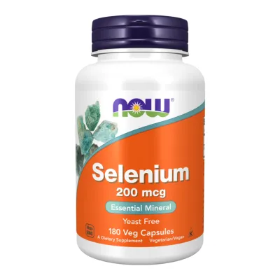 Селен, Selenium 200mcg - 180 Vcaps