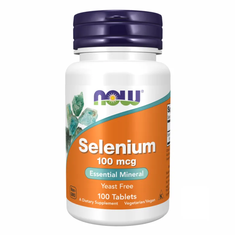 Селен 100 мкг Now Foods (Selenium) — 100 таблеток