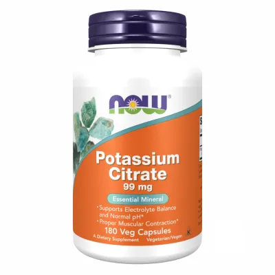Калий Цитрат, Potassium Citrate - 180 vcaps