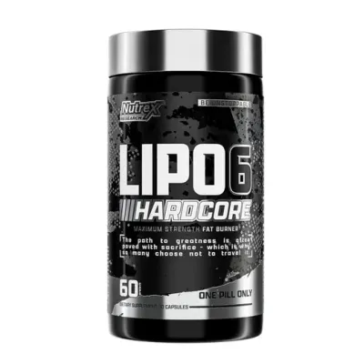Жиросжигатель, Lipo-6 HARDCORE - 60 caps