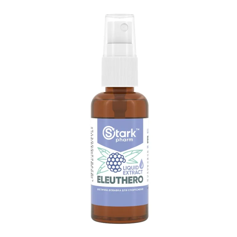 Екстракт елеутерококу, Eleutero Liquid Extract - 30ml