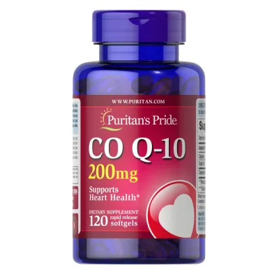 Коэнзим Q10, CO Q-10 200mg - 120softgels