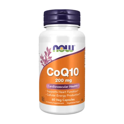 Коэнзим Q10, COQ10 200mg - 60 veg caps