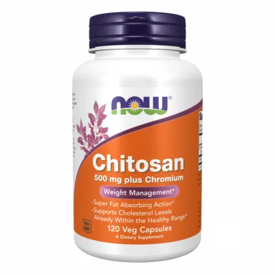Хитозан плюс хром для похудения, Chitosan - 120 веганских капсул