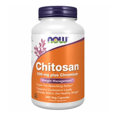 Хитозан плюс хром, Chitosan Plus 500mg - 240 vcaps