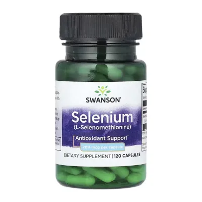 Селен, Selenium 200mcg - 120caps