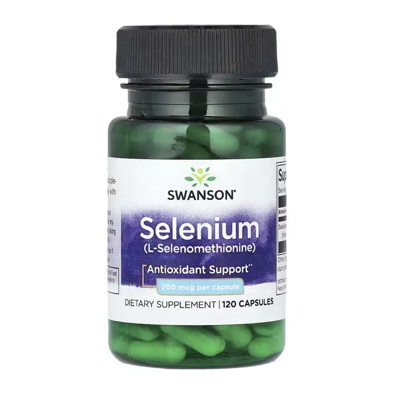 Селен, Selenium 200mcg - 120caps