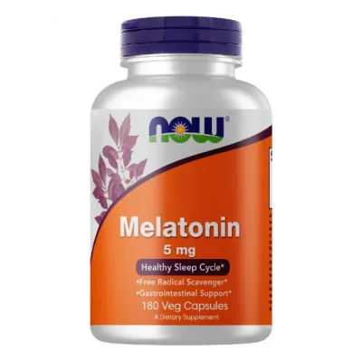 Мелатонин, Melatonin 5mg - 180 caps