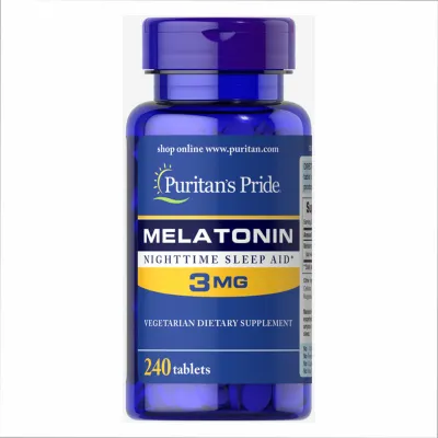 Мелатонін, Melatonin 3mg - 240 tabs