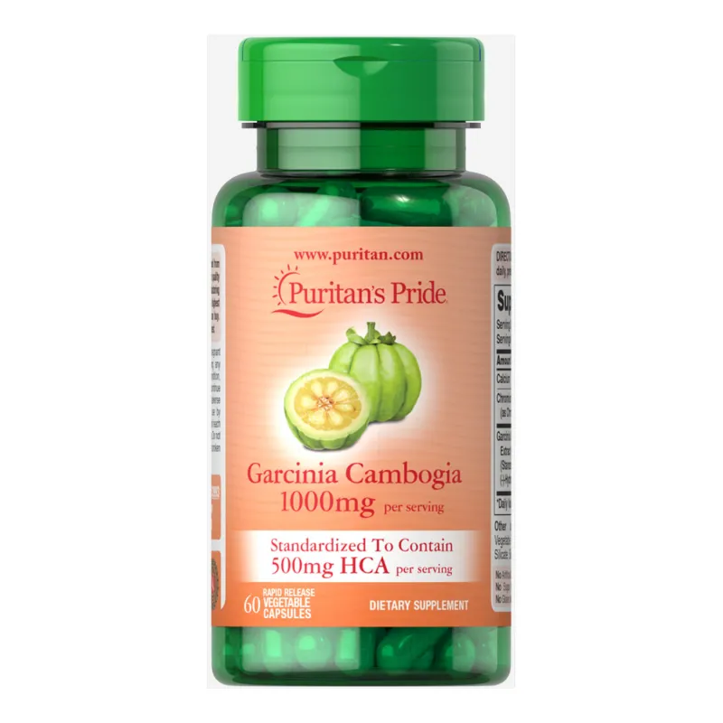 Гарцинія камбоджійська, Garcinia Cambogia 500mg - 60vcaps