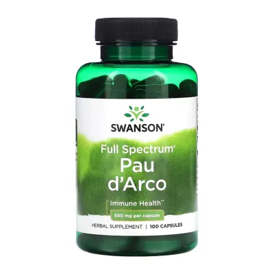 По Д'арко, Pau d'Arco 500 mg - 100caps