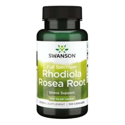 Родиола розовая, Rhodiola Rosea Rood 400mg - 100caps