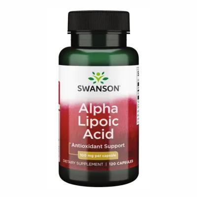 Альфа-липоевая кислота, Alpha Lipoic Acid 100 mg - 120caps