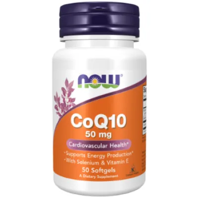 Коэнзим Q10, CoQ10 50mg - 50 Softgels
