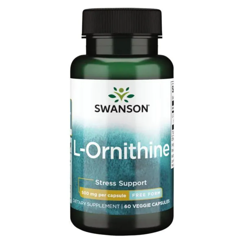 Л Орнитин, L-Ornithine 500mg - 60veg caps