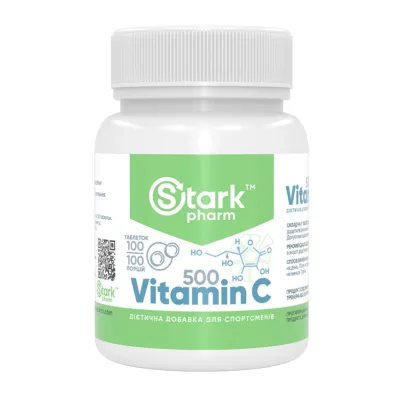 Вітамін С, Stark Vitamin-C 500mg - 100tabs
