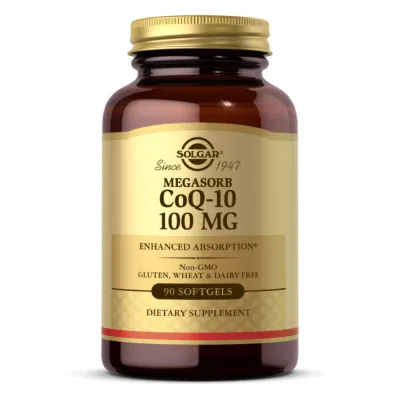 Коэнзим Q10, CoQ10 100mg - 90 softgels