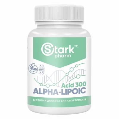 Альфа-липоевая кислота, Stark Alpha Lipoiс Acid ( ALA ) 300mg - 60tab