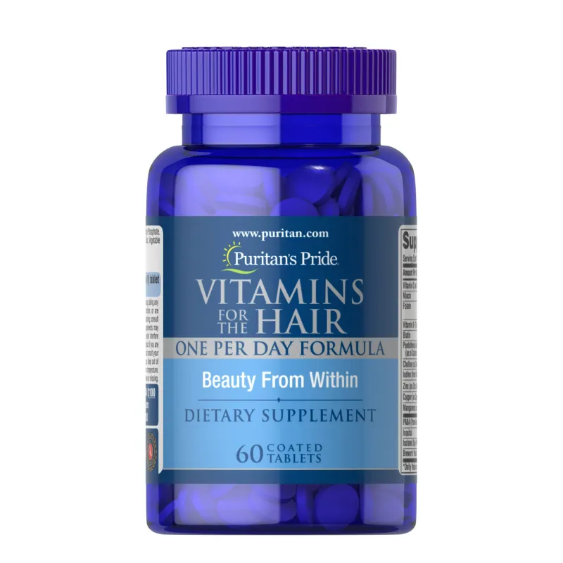 Витамины для волос, Vitamins for the Hair One per Day Formula - 60 tabs