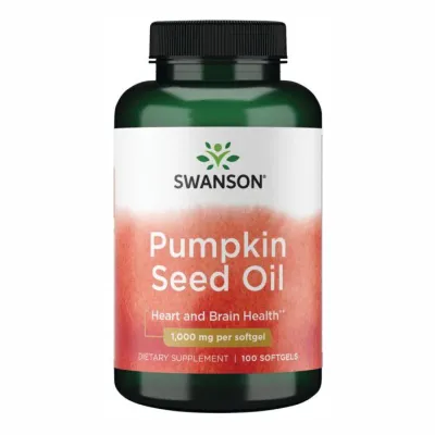 Масло из семян тыквы, Pumpkin Seed Oil 1,000 mg - 100softgels