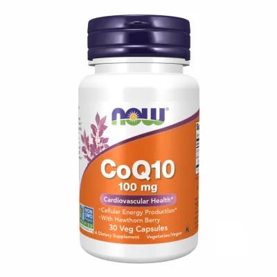 Коэнзим Q10, COQ10 100mg - 30vcaps