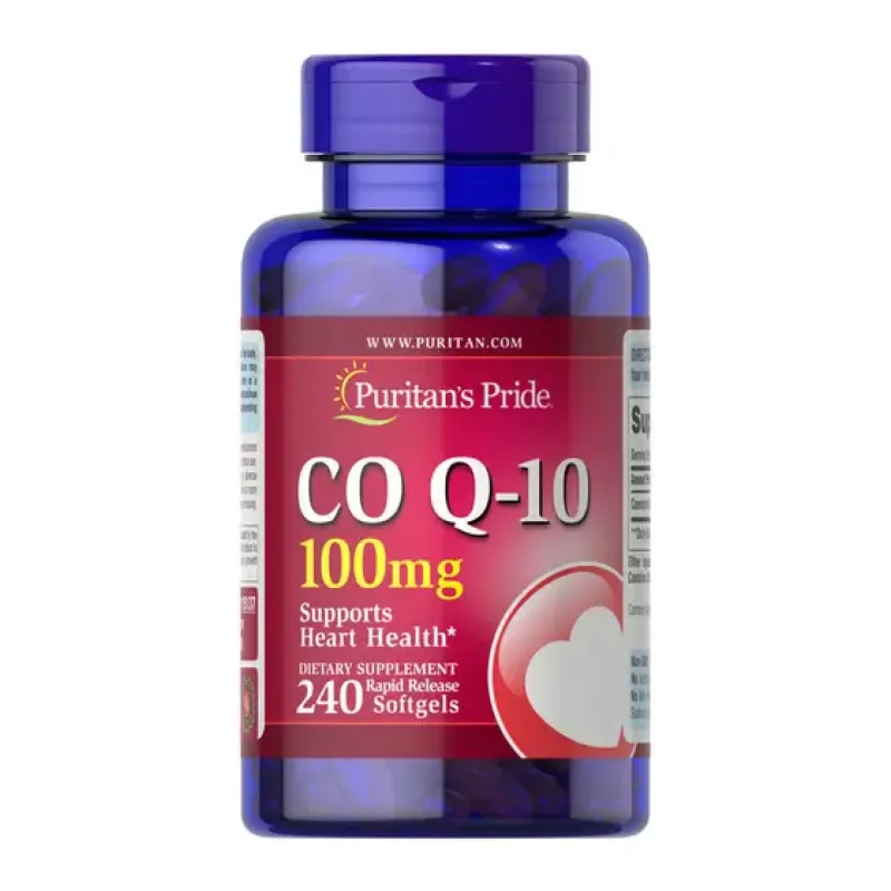 Коэнзим Q-10, Q-SORB Co Q-10 100 mg - 240 Rapid Release Softgels