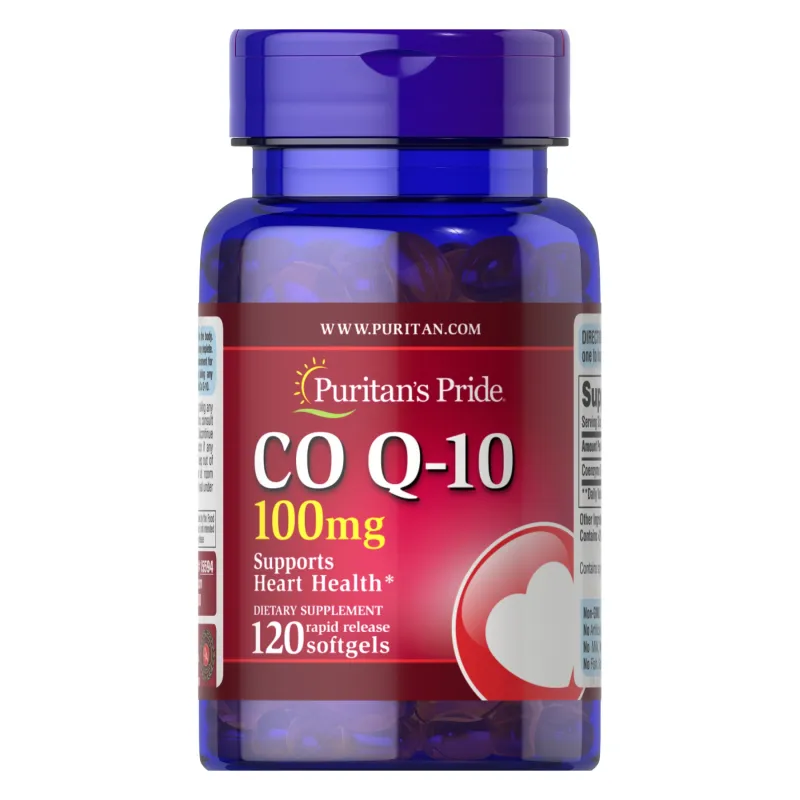 Коензим Q-10, Q-SORB™ Co Q-10 100mg - 120 caps