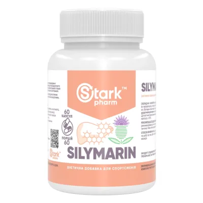 Екстракт розторопші, Silymarin 500 mg - 60 tabs