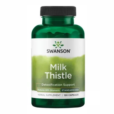 Розторопша Swanson (Milk Thistle) — 120caps, для печінки