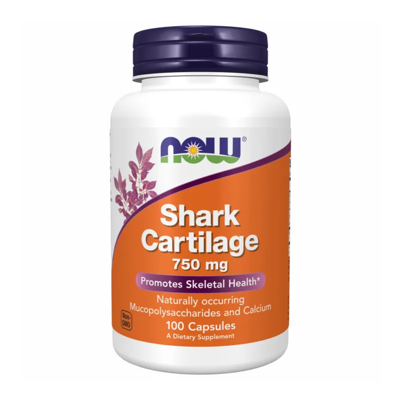 Акульий хрящ, Shark Cartilage 750mg - 100caps