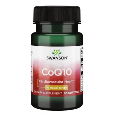 Коэнзим Q10, CoQ10 30mg - 60caps