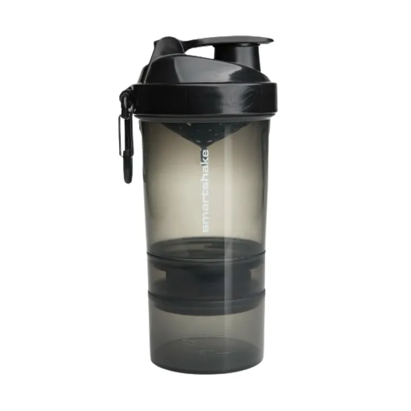 Шейкер, O2GO - 600ml Gunsmoke Black