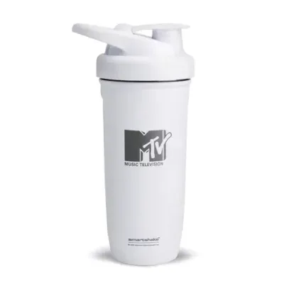 Шейкер, Reforce - 900ml MTV Classic Logo White