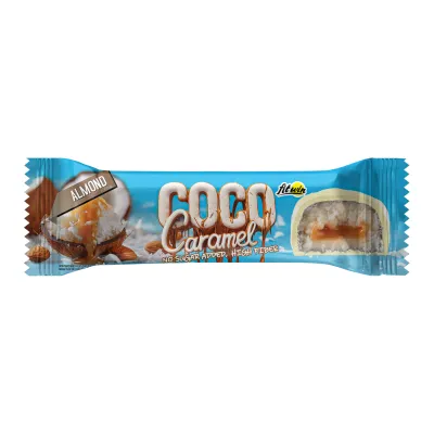Фітнес батончики, Coco Caramel - 20x40g Almond
