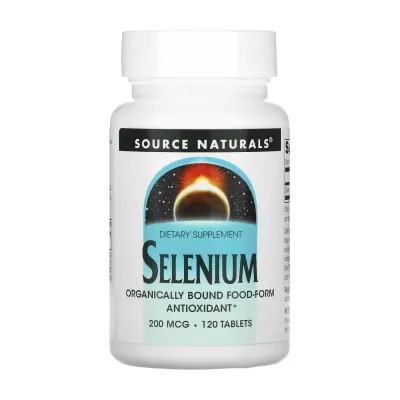 Селен, Selenium Yeast Free 200mcg - 120 tabs