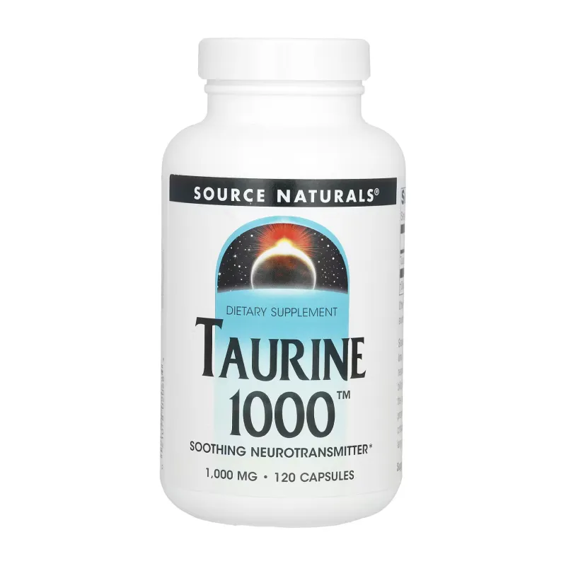 Таурин, Taurine 1000™ 1000mg - 120 caps