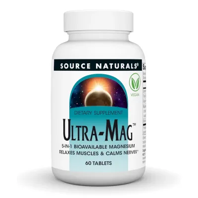 Магнієвий комплекс, Ultra-Mag Magnesium Complex - 60 Tablets