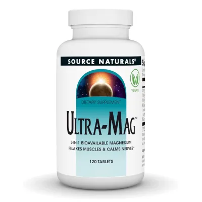 Магнієвий комплекс, Ultra-Mag Magnesium Complex - 120 tabs