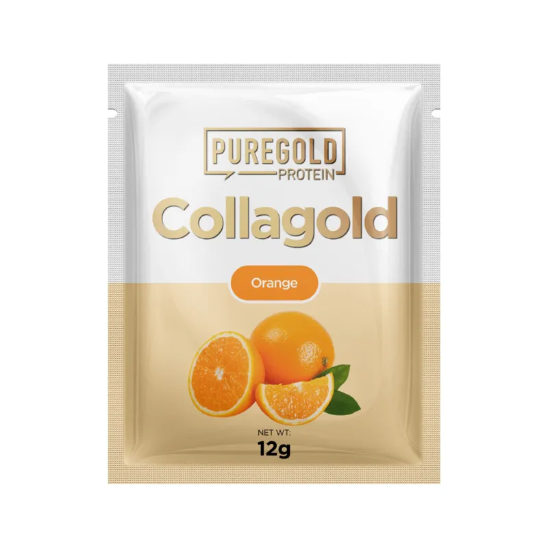 Колаген, CollaGold - 12g Orange Juice