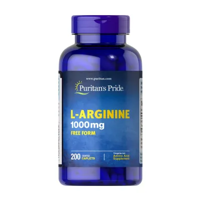 Л-Аргінін, L-Arginine 1000 mg - 200 caps