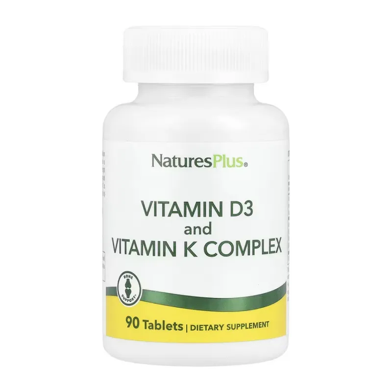 Витамин Д3 и К2, Vit D3 K2 2500 IU/120 mcg - 90 tabs