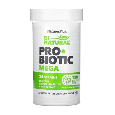 Пробіотики для травлення, Gi Natural Probiotic Mega - 30 caps