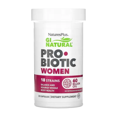 Пробиотики для женщин, Gi Natural Probiotic Women - 30 caps